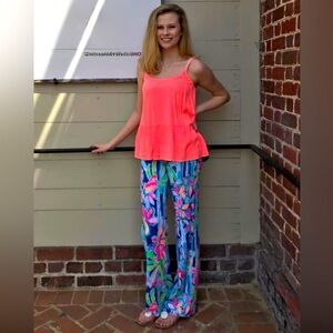 Lilly Pulitzer Abena Top Papaya Size XXS